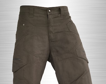 Festival men's short pants, Alternative urban style, Baggy cargo short pants with pockets, Nomad festival wear, Party wear, Hexagon, TUNKSA