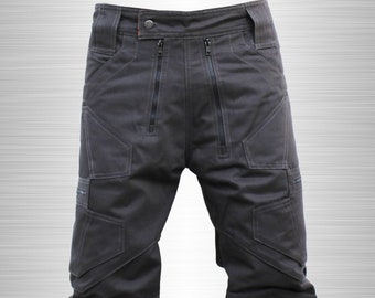 Mens baggy cargo pants, Futuristic pants, Urban clothing, Goofy, TUNKSA