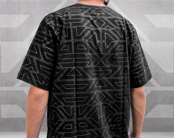 【SATIIIZ】Lunat graphic t-shirt SAINT MXXXXXX Consume graphic-print Cotton T-shirt | White