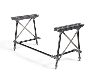 Pipe & Riveted Steel Legs for Desks