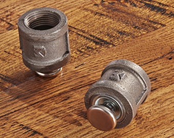 Pipe Leg Leveling Feet (set of two)
