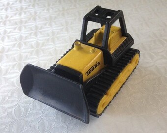 glass tonka bulldozer