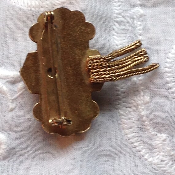 Ladies' Pin Mid-Century, Victorian Revival, Cameo… - image 4