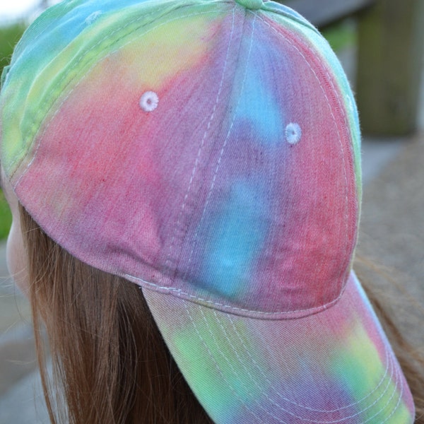 Tie Dye Rainbow Hat