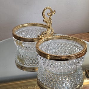 Waterford Crystal Gold Rim Bowl - Etsy