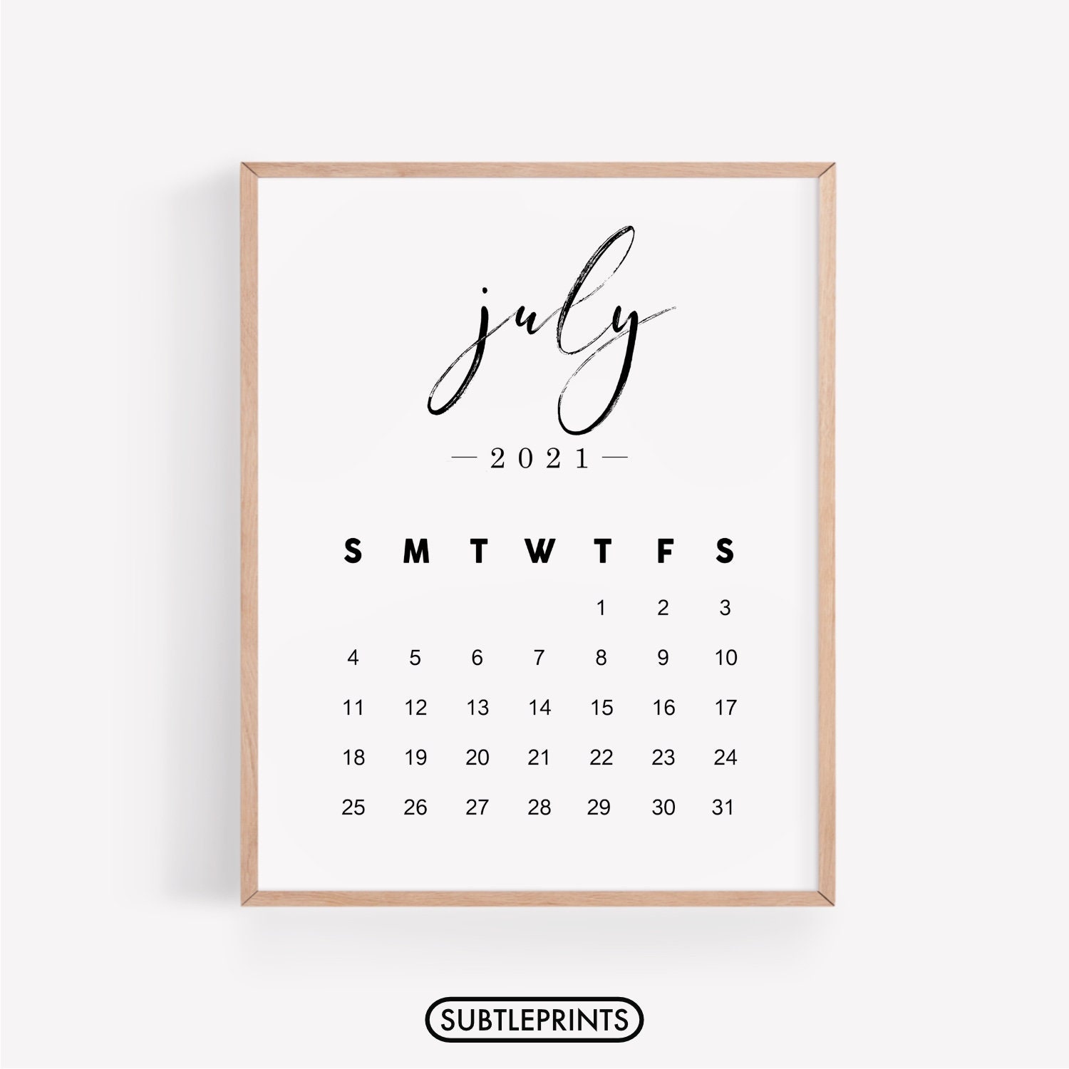 month of july 2021 calendar print pregnancy announcement baby etsy new zealand