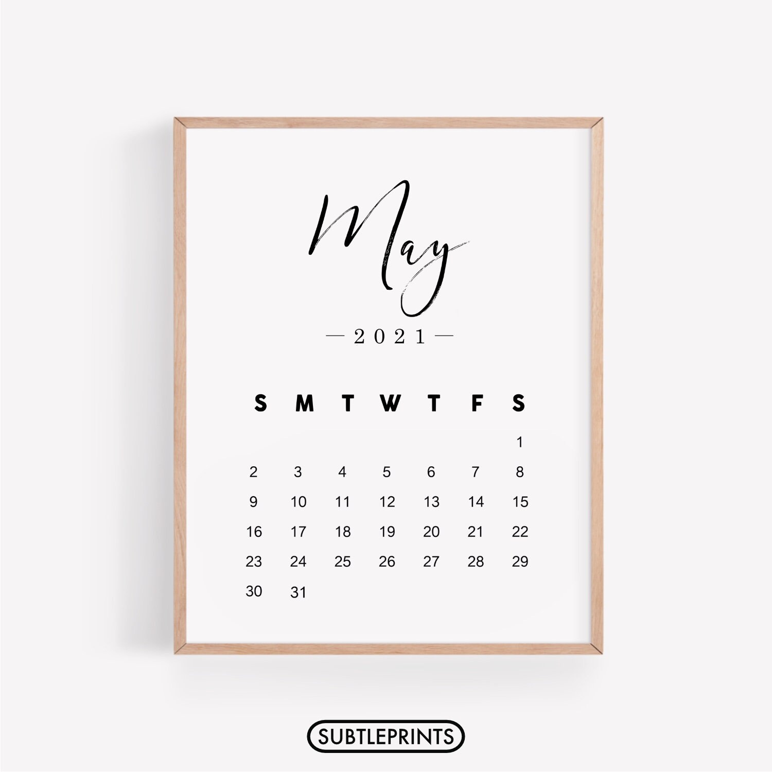 month of may calendar print pregnancy announcement baby etsy