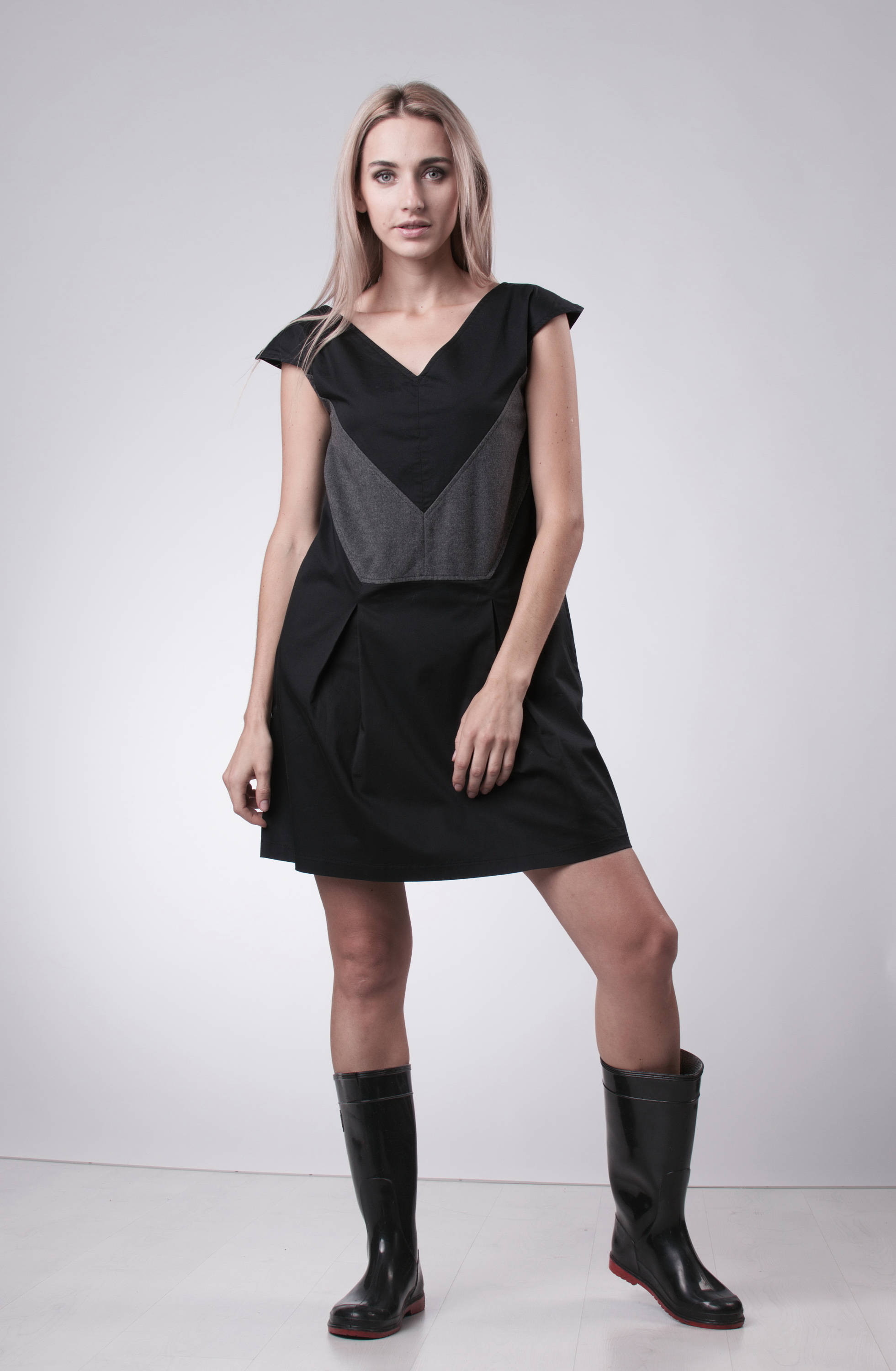 little black dress with pockets