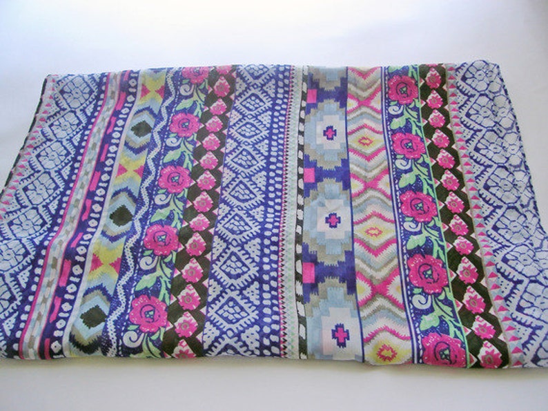 viscose Trendy gift Infinity scarf gift for teengirl Lightweight Scarf Circular scarves Ethnic scarf Gift for Teengirl Viscose shawl