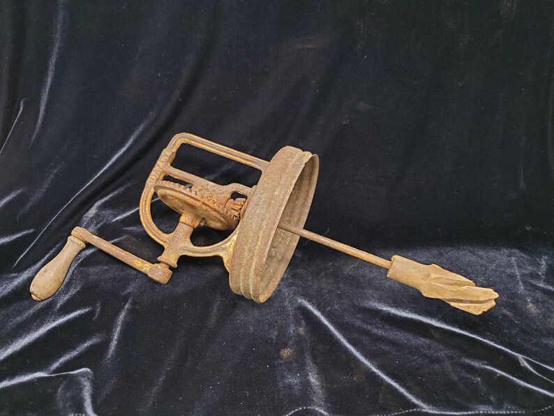 Antique Dazey Butter Churn 34B Hand Crank Butter Churn Top Etsy