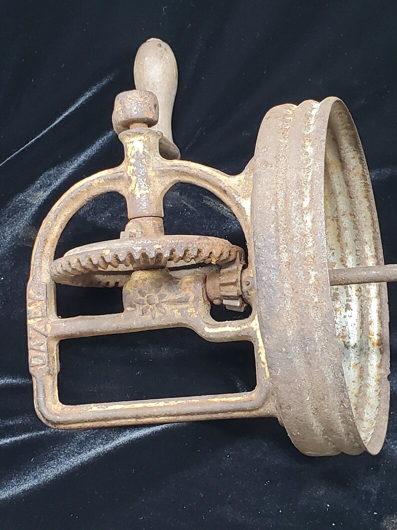 Antique Dazey Butter Churn 34B Hand Crank Butter Churn Top Etsy