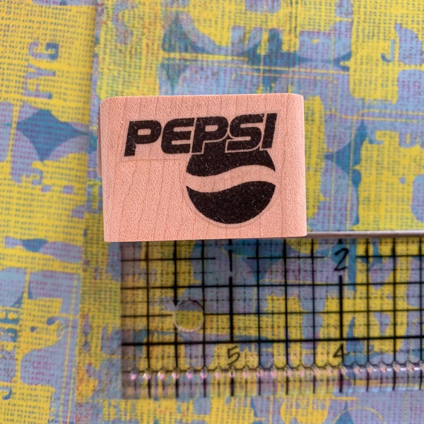 pepsi logo by viva las vegas art stamps