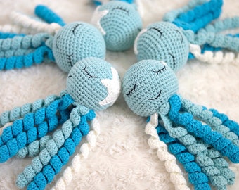 Preemie baby boy, Nicu mama gift, Preemie octopus, newborn baby boy, NICU octopus, crochet blue octopus, NICU baby, Preemie twins gift boy