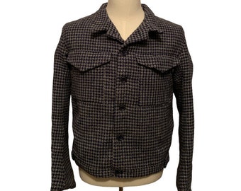 1930s French Style Tweed Cycling Jacket Reproduction