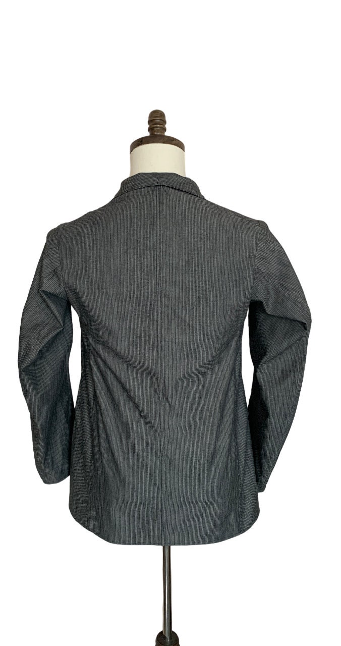 1930s 1940s Mens French Cotton Work Jacket Reproduction - Etsy