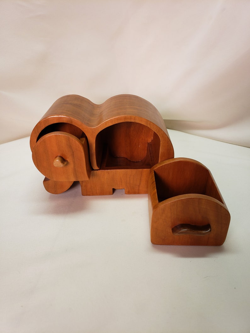 Cherry Elephant band saw jewelrykeepsake box