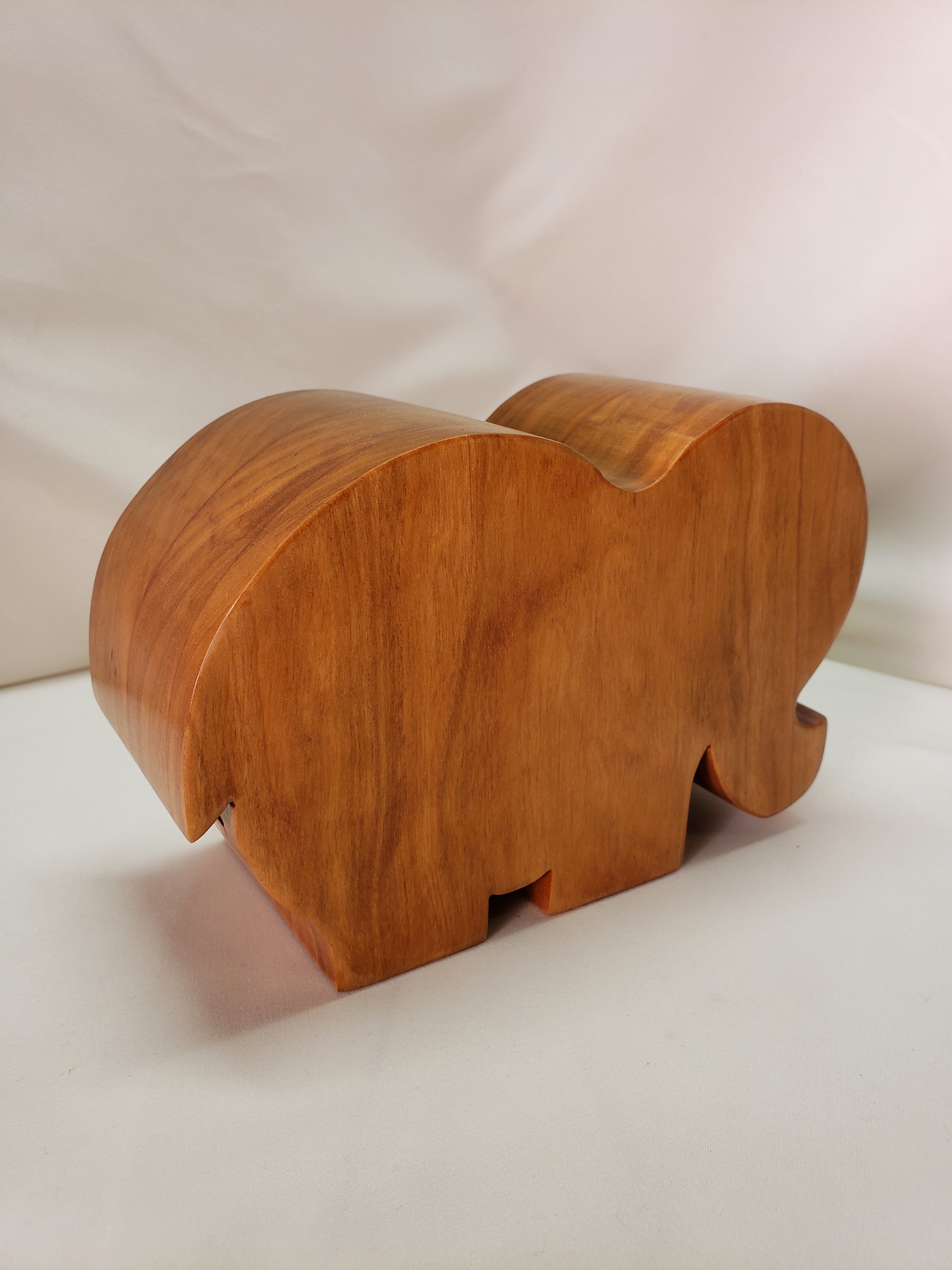Cherry Elephant band saw jewelry/keepsake box Etsy