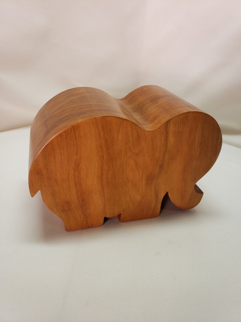 Cherry Elephant band saw jewelrykeepsake box