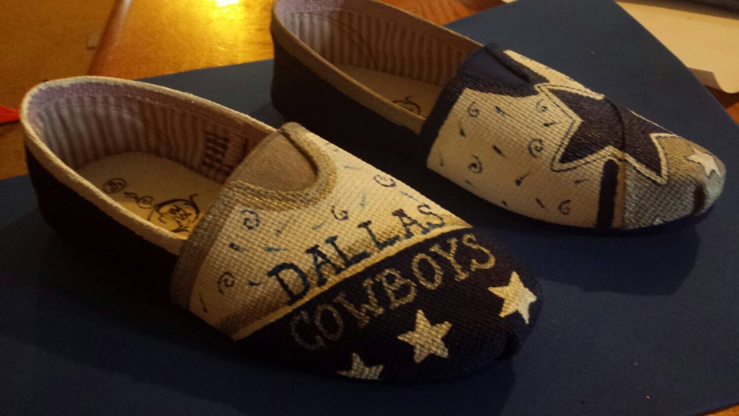 custom made dallas cowboys shoes