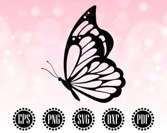 Free Free 73 Svg Side View Butterfly Silhouette SVG PNG EPS DXF File