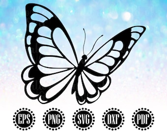 Butterfly SVG, Butterfly SVG Cricut, Butterfly SVG File, Butterfly png, Butterfly Clipart, Butterfly Stencil, Butterflies Silhouette - WS131