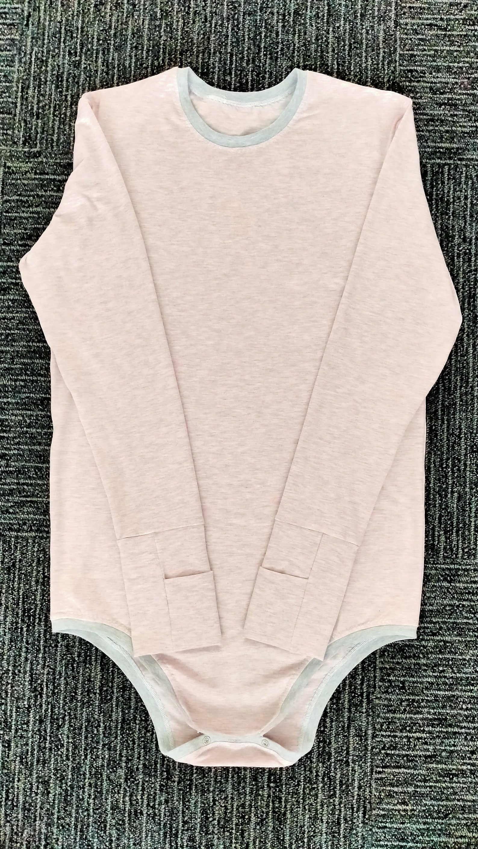 Adult Onesie with Mittens Big Onesie Special Need Onesie Etsy