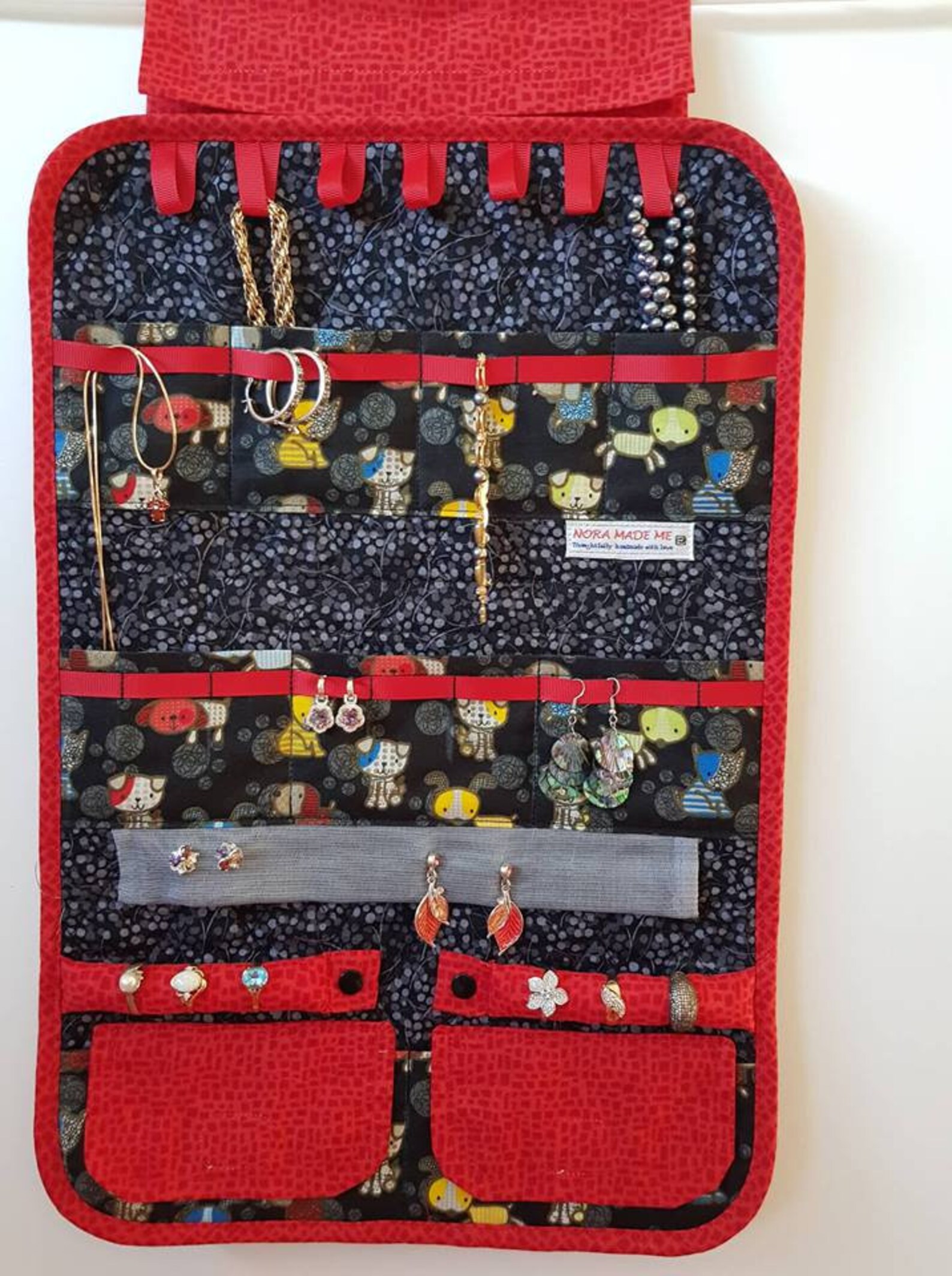 Jewelry Foldup Case Jewelry Storage Travel Organizer Cool Etsy