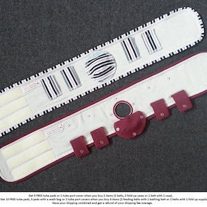 FREE 10 pads, G-Tube Belt (20-29&quot;), Belly Belt, Mic-key button, G-Tube, Protection Belt, Belly wrap, PLEASE READ