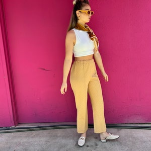 VINTAGE PANTS Two-piece Set Beige
