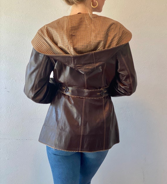 SUPER SOFT Leather Hooded Jacket - image 10