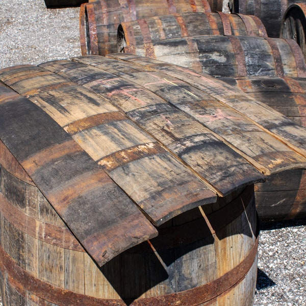 Whiskey Barrel Staves - Bourbon Barrel Staves - Barrel Parts