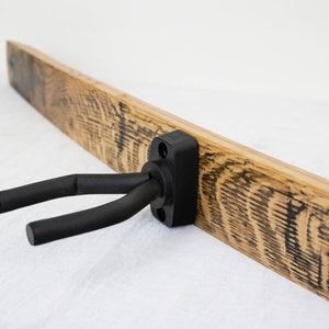36&quot; Whiskey Barrel Stave Guitar Hanger - 1 Guitar