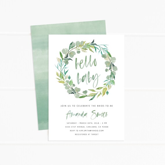 baby boy shower invitations etsy