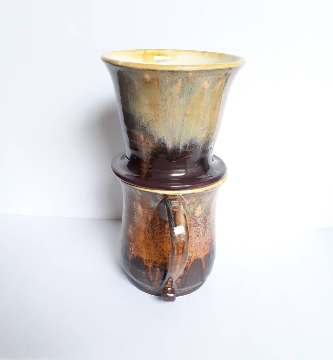 Neue Glasur sofort lieferbar glühende Glut und Kupfer | Etsy