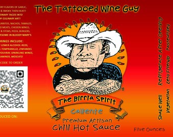 THE BIRRIA SPIRIT Hot Sauce from The Tattooed Wine Guy