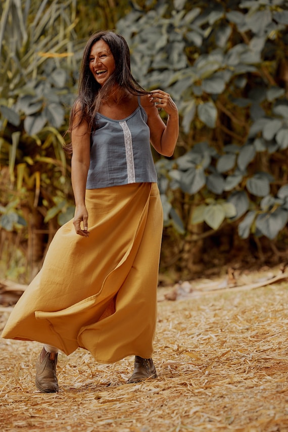 Wrap skirt eco sale
