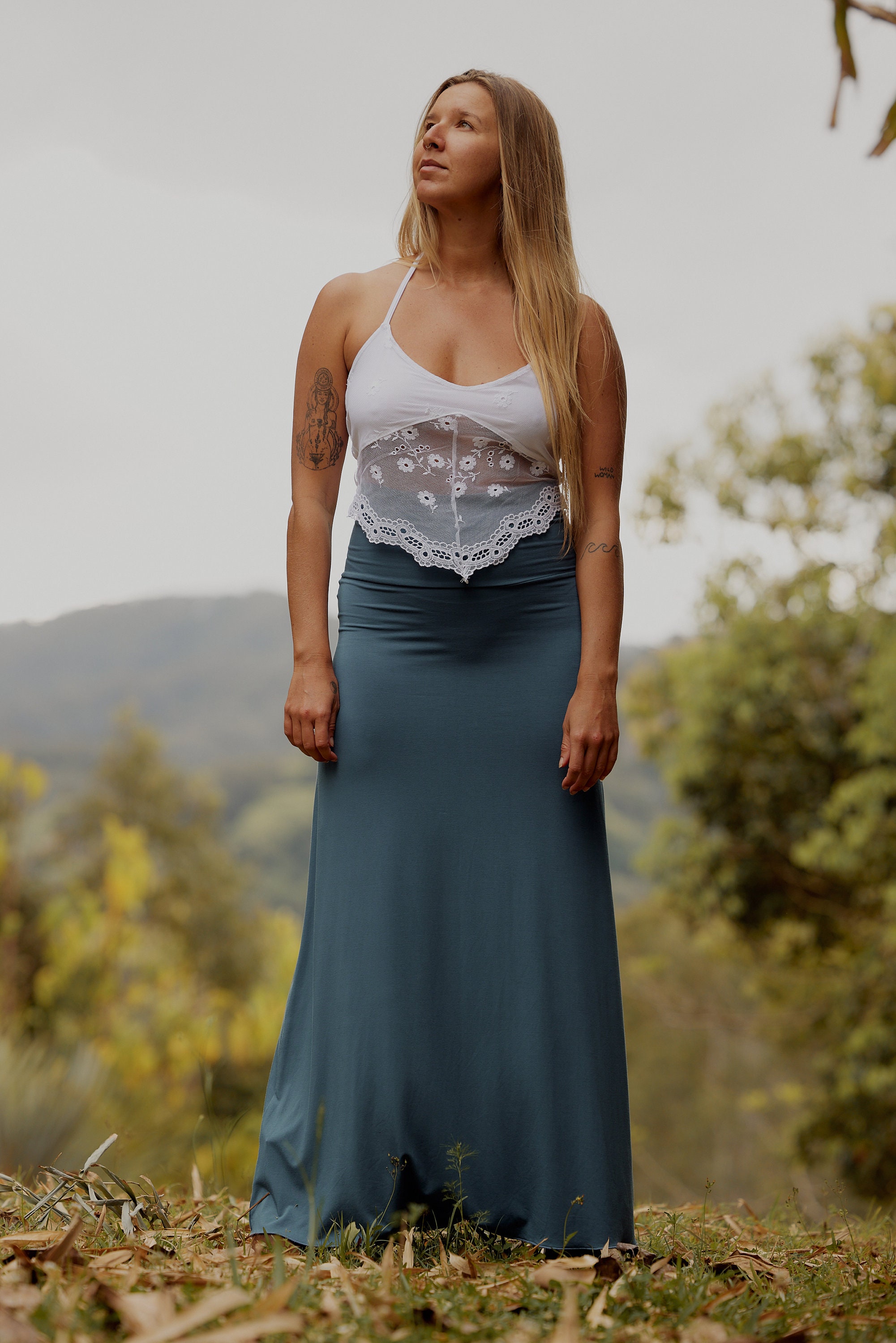 BAMBOO CLASSIC LONG SKIRT