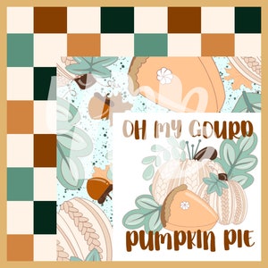 Oh My Gourd Seamless Pattern BUNDLE