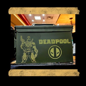 Themed Mystery Ammo Can with Loot, Geeky, Gaming, Custom