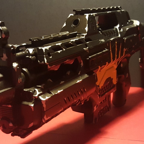 Destiny Trials of Osiris, Doctrine of Passing Style Custom Painted Nerf Gun for Costume or Cosplay