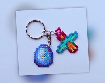 Stardew Valley Parrot Egg Trinket - keyring - magnet - gamer gift - cute kawaii bag charm - custom handmade anime