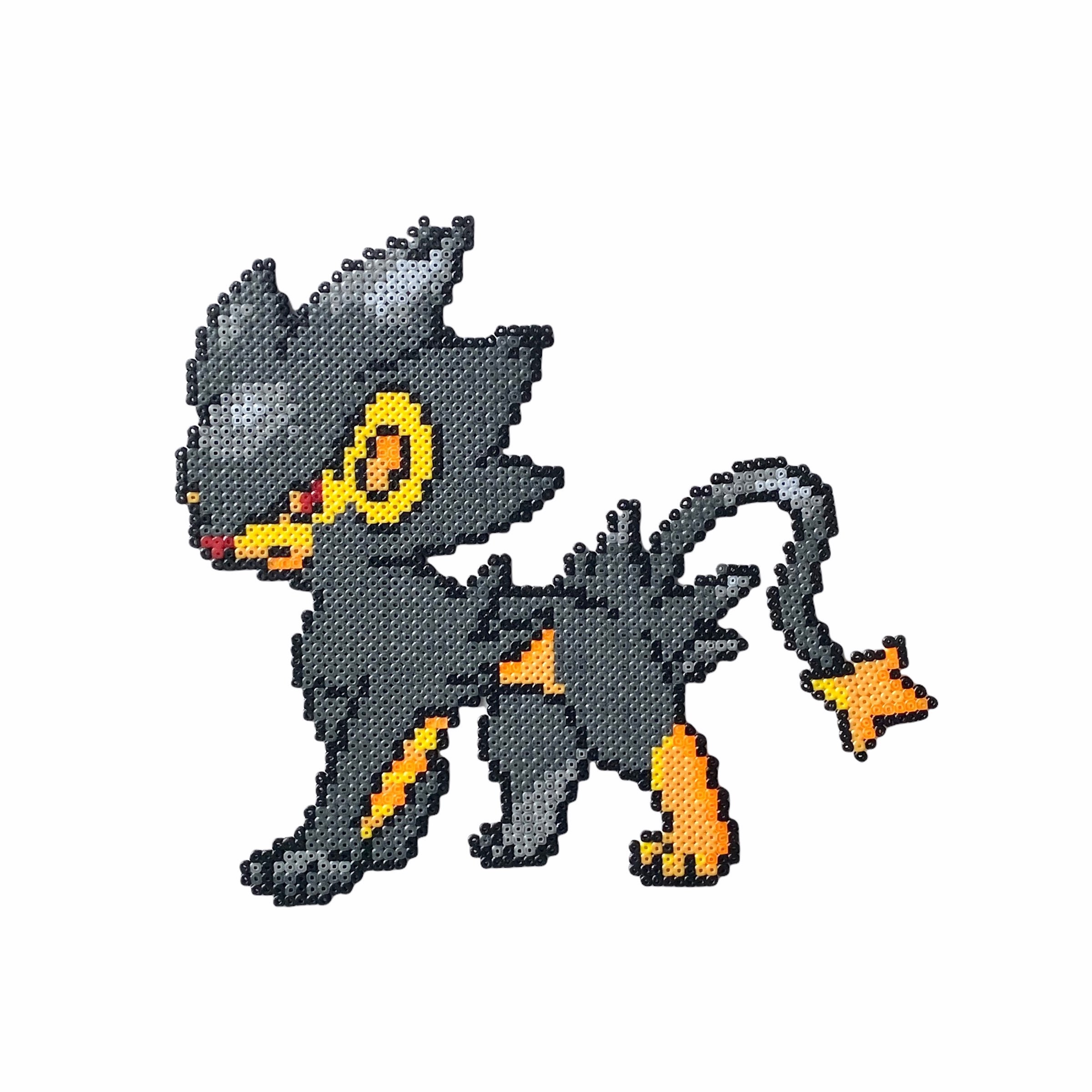 Pokemon Shiny Shinx Perler Bead Pixel Art