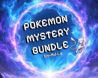 Paquetes misteriosos de Pokémon: pequeños, medianos y grandes