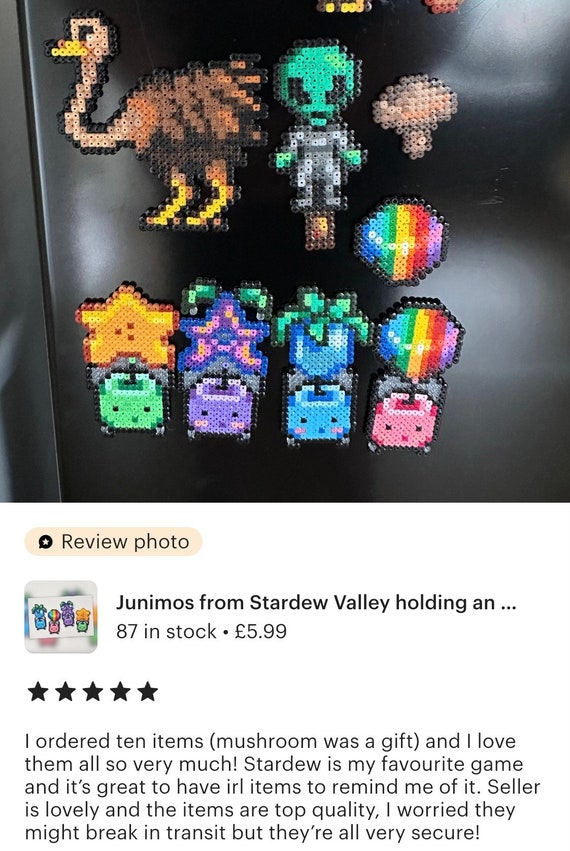 Stardew Valley Perler Bead Set Iron Beads Hama Beads Stardew Valley Video  Game Beads -  Sweden