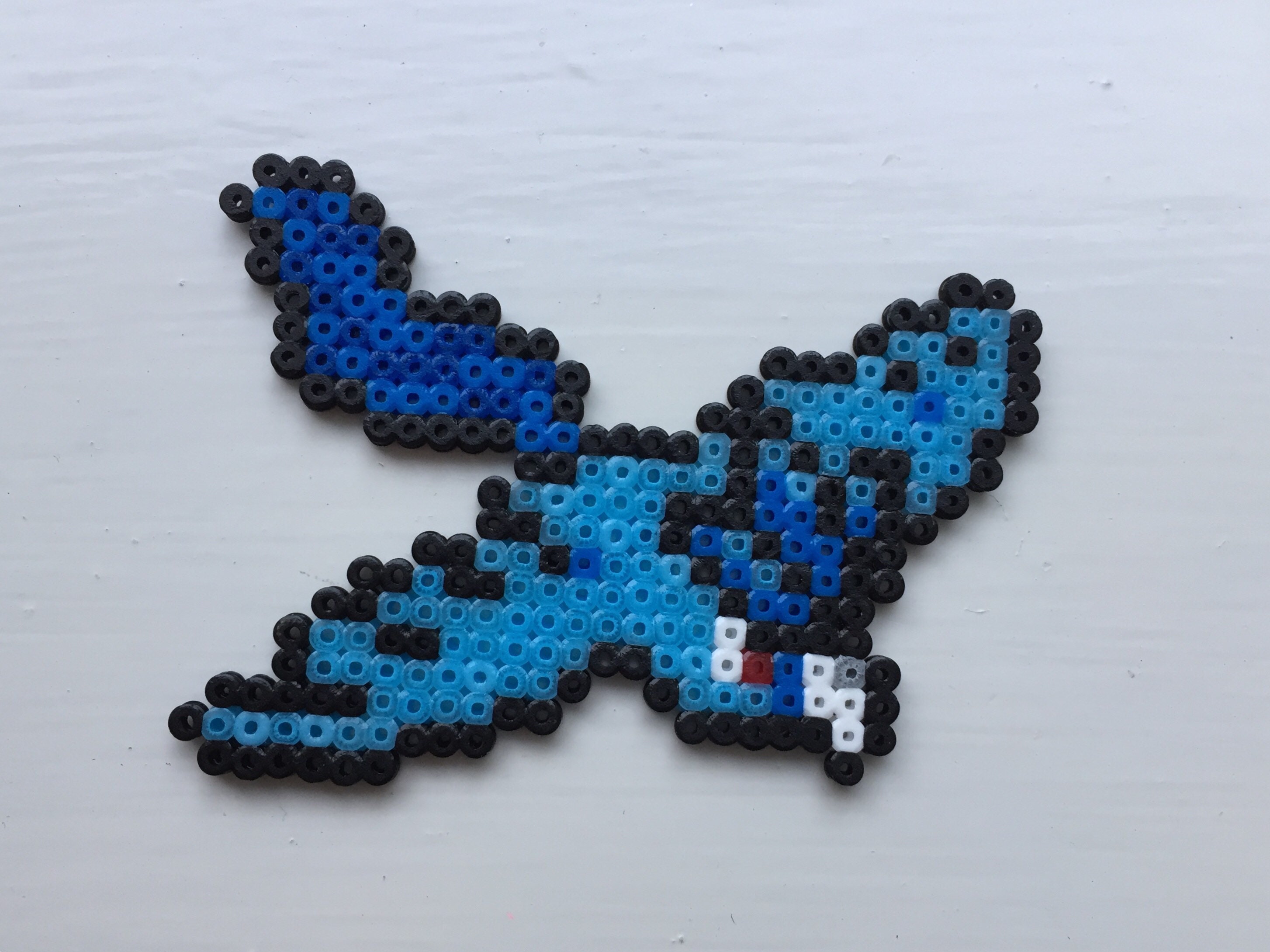 Articuno pokemon Mini Hama Bead Wall Art/ Magnet 