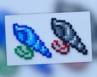 Colgante de sirena y colgante de fantasma del vacío de Stardew Valley - Decoración de pared - Llavero - Imán - Adorno para tarta