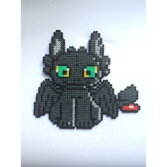Toothless (how to Train Your Dragon) Mini Hama Bead Art/magnet