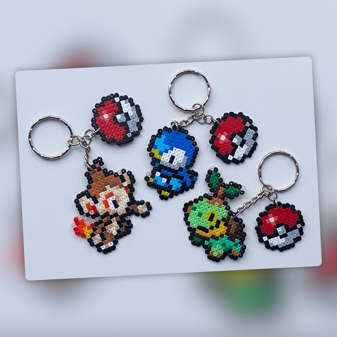 Turtwig Chimchar And Piplup Pokemon Gen Iv Starters Mini Etsy