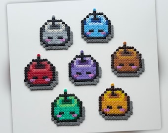 Junimos durmientes de Stardew Valley - decoración de pared - imán - llavero - adorno para pastel