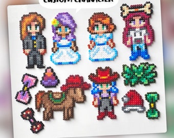 Stardew Valley Custom/Personalised Pelican Town Character - wall art - magnet - keyring - cake topper